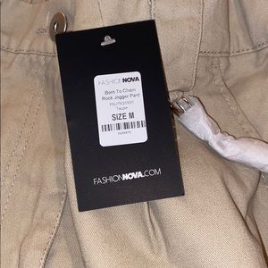 Born to chain rocker jogger pants